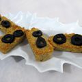 Financiers parmesan olives noires