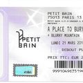 A Place To Bury Strangers - Lundi 21 Mars 2016 - Petit Bain (Paris)