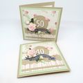 Cartes "Anniversaires" shabby chic !