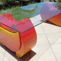 La table basse "sunset" pour les voisins