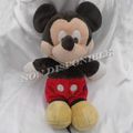 Doudou Peluche Mickey Disney Club Nicotoy Simba Dickie 40 cm