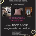 Exposition des créations de Lin Dentelle à Tourcoing (59) - 29 mars 2014
