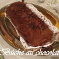 Bûche au chocolat