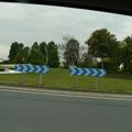 Rond-point à Maincy