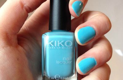 KIKO, N°340, Light Blue - le 03/07/2013