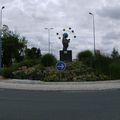 Rond-point à Saint Médard en Jalles