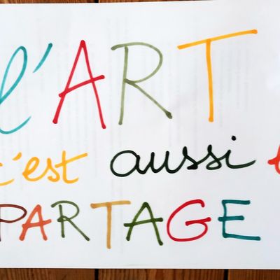 l'Art est aussi un partage