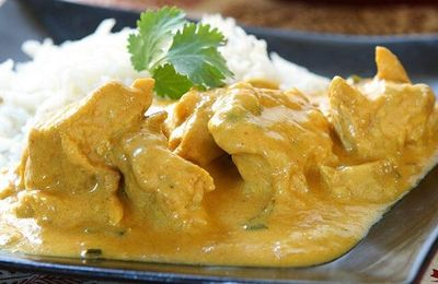 Poulet sauce curry et moutarde (au thermomix) version IG bas ou non