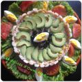 Salade décoré