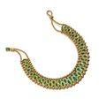 Gold and emerald 'Hindou' necklace, René Boivin, 1950s