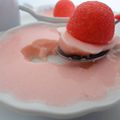 Panna cotta fraise tagada !!!