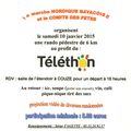 Le téléthon, ce n'est pas fini !