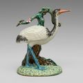 Crane, China for export, ca. 1750