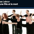 La jeune fille et la mort, chorégraphie de Thomas Lebrun
