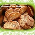 Les Croquants Provencaux de Manou aux amandes