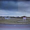 Rond-point à Selfoss (Islande)