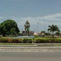 Rond-point à Cayenne  (Guyane)