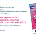 INFOS CHAMPIONNAT DEPARTEMENTAL DES INDIVIDUELS