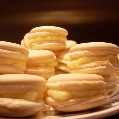 macarons à la vanille