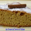 GATEAU LEGER AU CITRON ET A LA CANNELLE