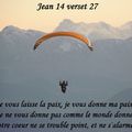 Jean 14 verset 27 