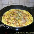 Omelette campagnarde, sans gluten et sans lactose