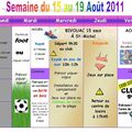 Le programme du 16 au 19 Août est disponible !