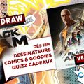 Soirée Movie and draw Black Adam