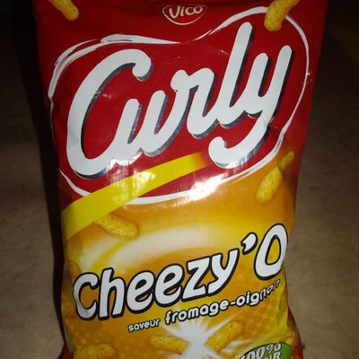 Curly saveur cheezy'o (fromage - oignon) (vico) 