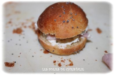 Bouchées fromage jambon