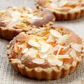 Tartelettes abricots-amandes {recette}