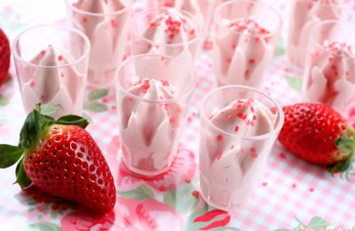 Mousse de fraises Label Rouge 