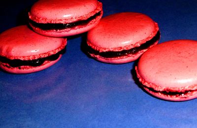 Macarons aux fruits rouges au COOK'IN