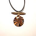 un swirl en pendentif