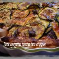 Tarte courgettes, tomates, féta et pignon, un délice bien de saison !