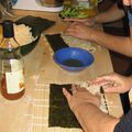Cours spécial de makis et sushis : étape 2
