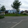 Rond-point à Fischem Im Allgäu (Allemagne)