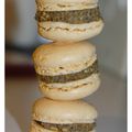 Macarons au café