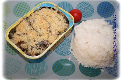 Crumble de sardines