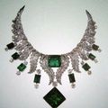 Collier d'émeraudes et diamants ayant appartenu à la famille impériale d'Iran