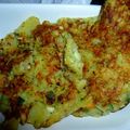 Galette de pomme de terre et courgette...