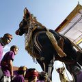 Funerailles du roi de Ubud à Bali