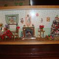 vitrine miniature Noël