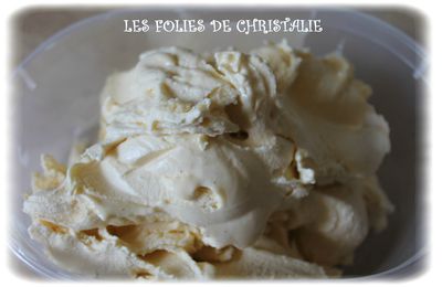 Glace à la vanille