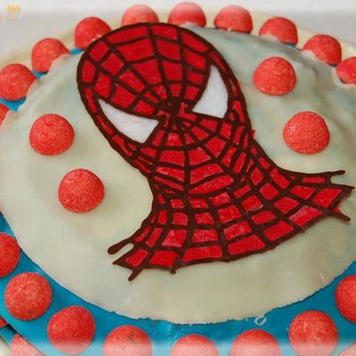 Gâteau spiderman