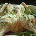 Poulet en crapaudine aux herbes