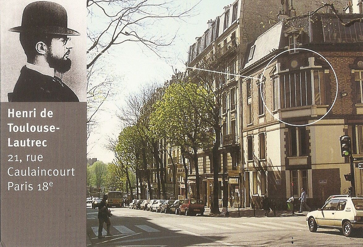 Paris, carte postale, Toulouse-Lautrec (75)