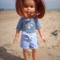 Les poupées à la plage...