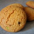 Cookies à l'halva (amande ou pistache) et aux pépites de chocolat