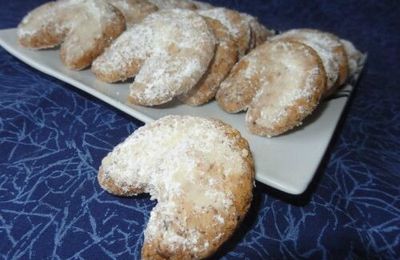 Nüsskipfel, biscuits de Noël aux noisettes